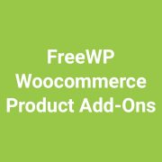 FreeWP Woocommerce Product Add-Ons